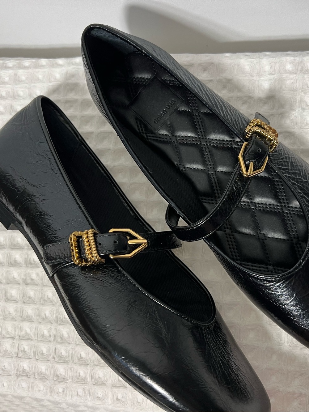 Dolce Vita Alizza Midnight Patent Flats
